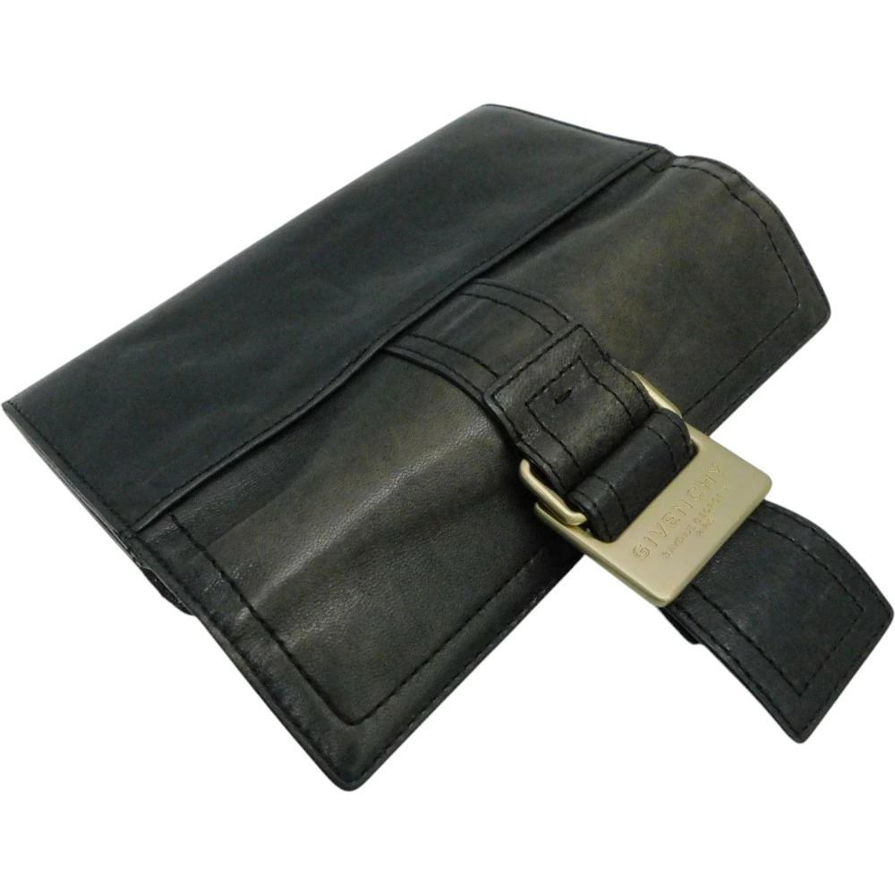 GIVENCHY Leather Long Wallet Black Packaging - Picture 8 of 10